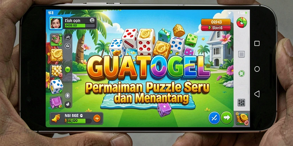Tampilan seru dalam gameplay GUATOGEL yang menantang.