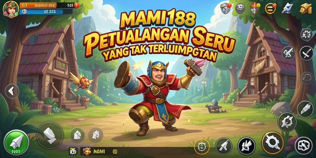 Screenshot menampilkan gameplay seru dalam MAMI188 yang penuh aksi.