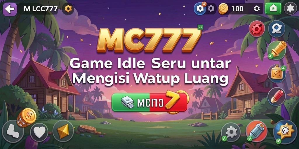 Tangkapan layar gameplay <strong>MC777</strong> yang menunjukkan aksi seru di dalam game Idle.