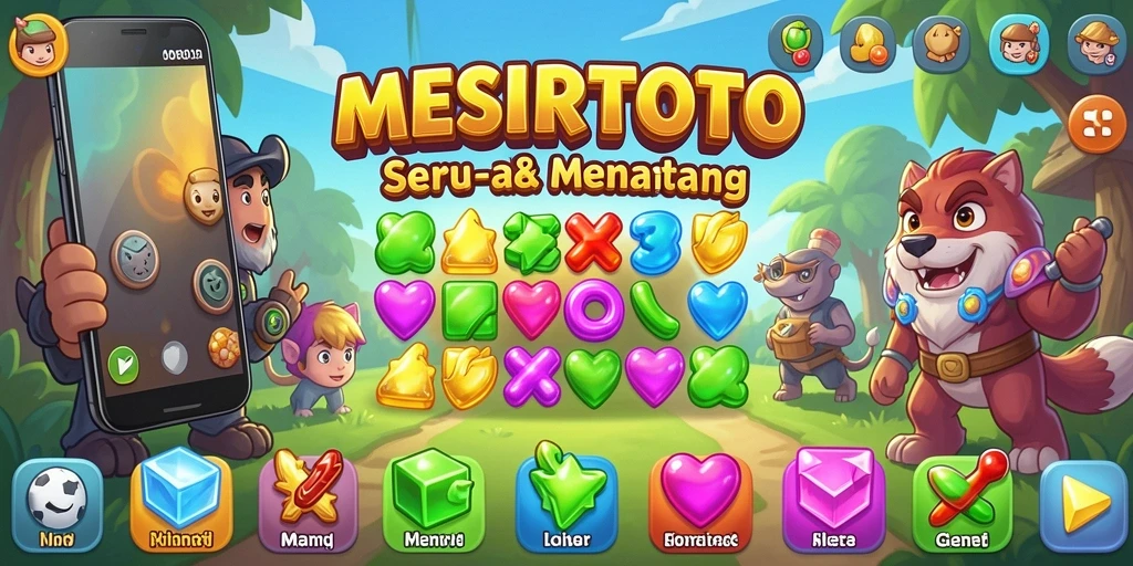 Screenshot gameplay MESIRTOTO menampilkan tingkat kedalaman strategis yang seru.