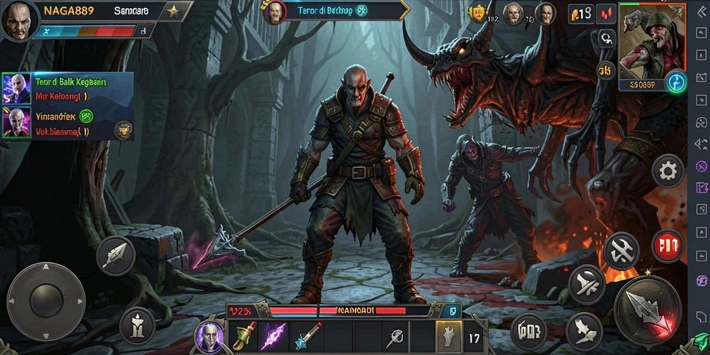 Gameplay menegangkan dengan suasana horror yang mencekam.