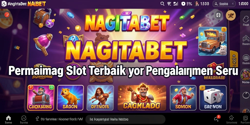 Tampilan gameplay menarik NAGITABET dengan efek visual yang memukau.