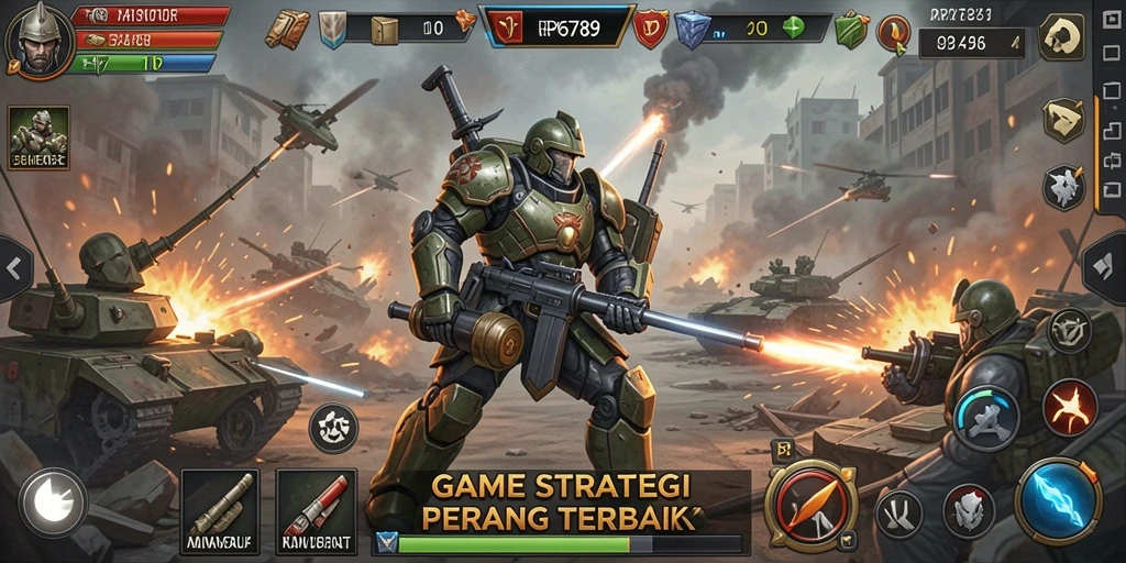 Gameplay intens dan strategi mendalam dalam RP6789.