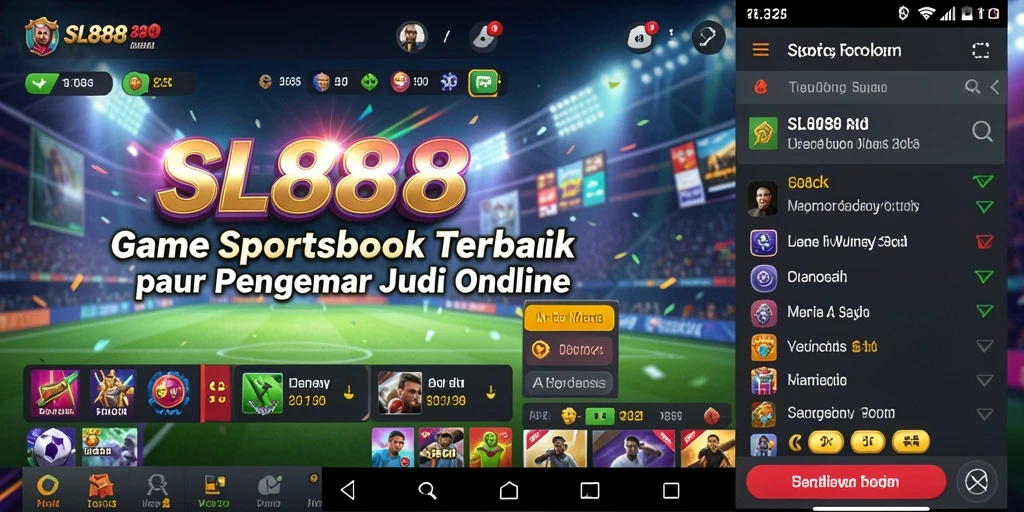 Tampilan screenshot gameplay Sportsbook SL888 yang menarik.