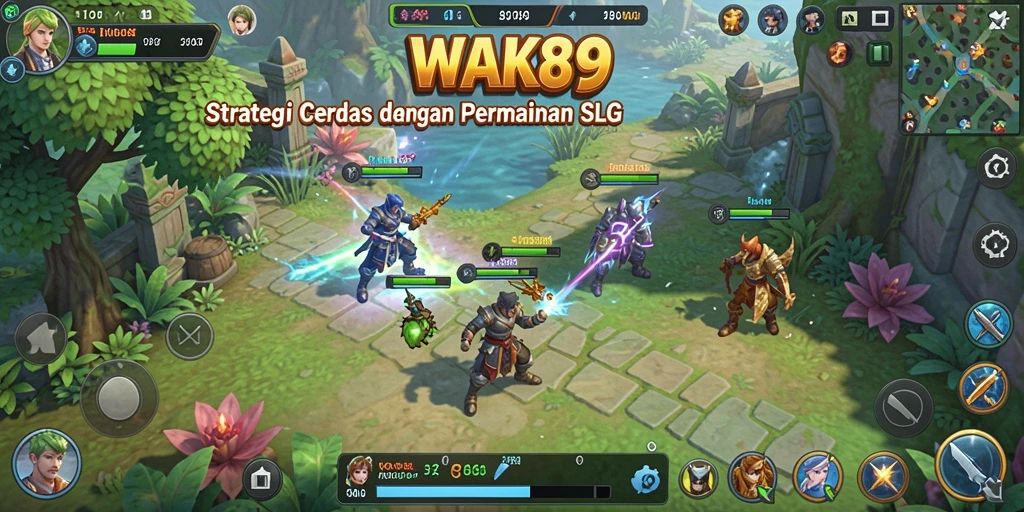 Tampilan menarik dari gameplay SLG yang mendebarkan.
